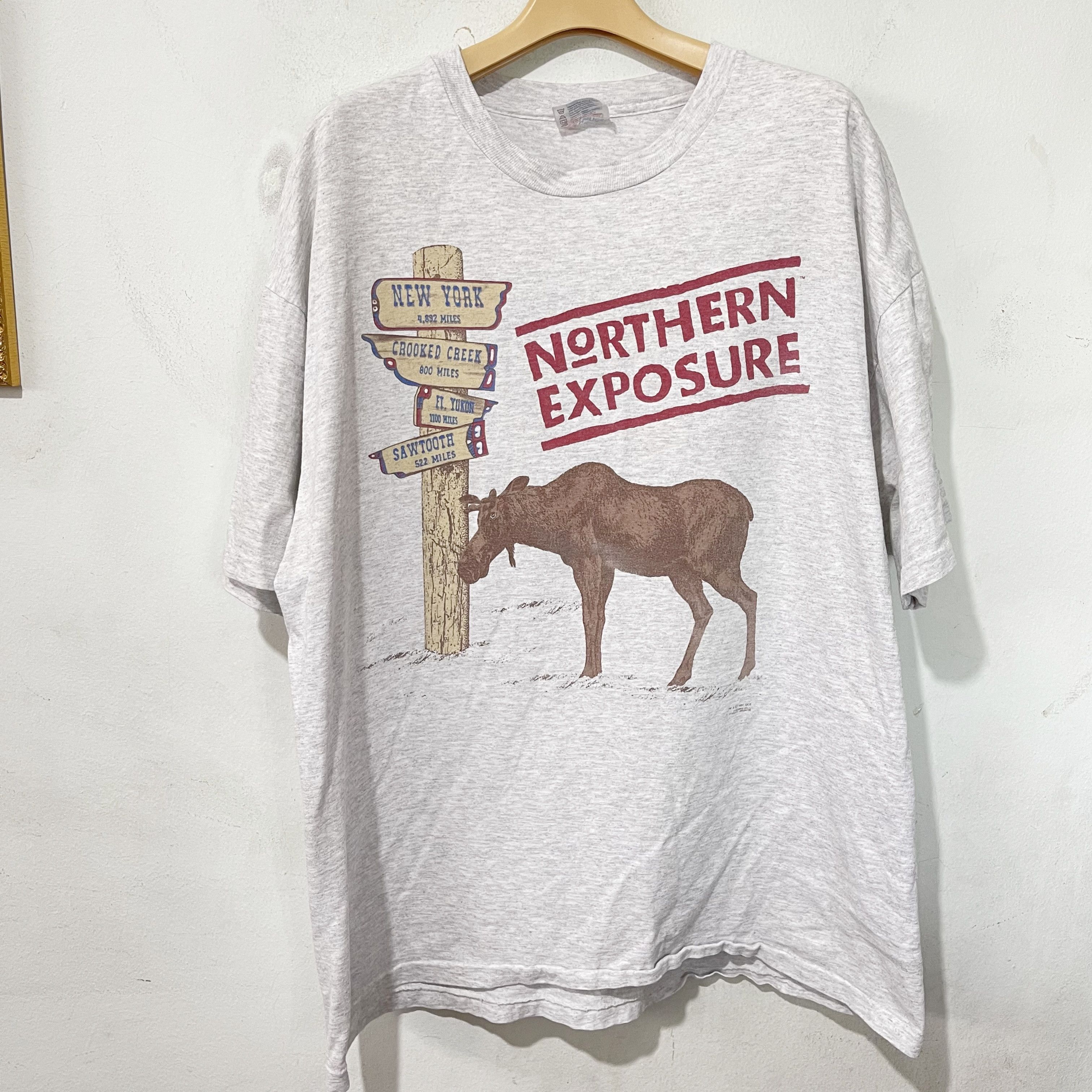 Vintage Vintage 90s Northern Exposure TV T-Shirt Size US XL / EU 56 / 4 - 1 Thumbnail