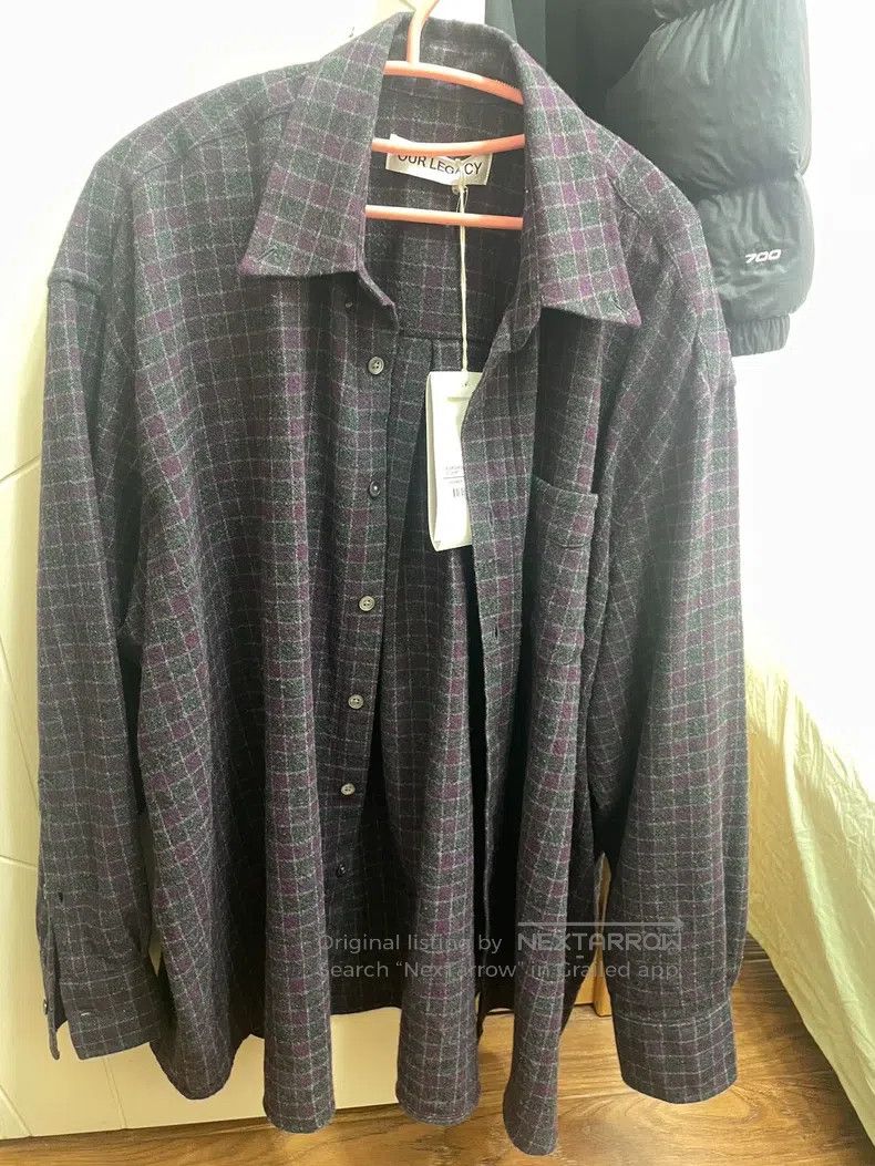 Our Legacy Our Legacy Loose Wool Shirt Size US M / EU 48-50 / 2 - 1 Thumbnail