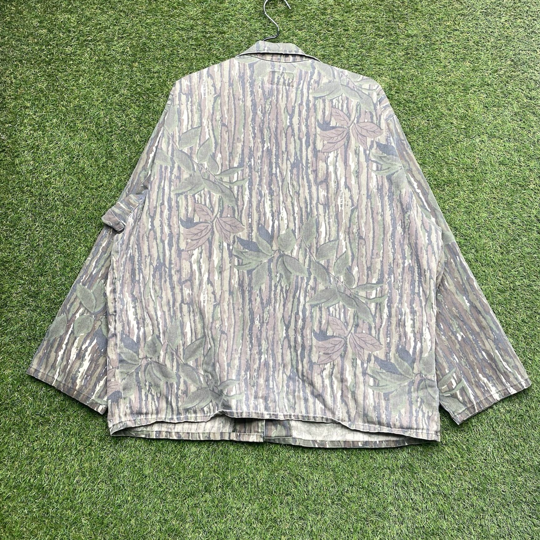 Vintage Master Sportsman Mens Shirt 2XL Camouflage Long Sleeve Button-Down Cotton Canvas Casual Size US XXL / EU 58 / 5 - 2 Thumbnail