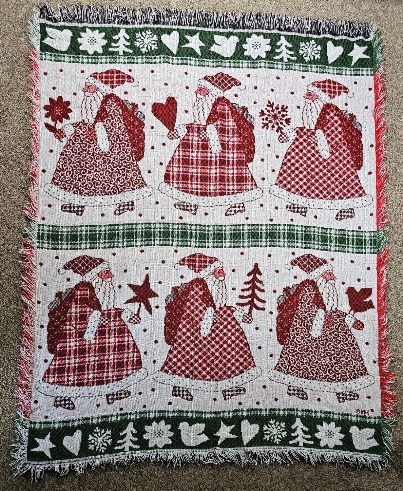 Designer MH inc st Nicholas christmas throw blanket APPROX 47x59 Size ONE SIZE - 1 Thumbnail