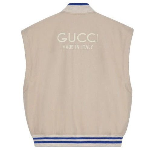 Gucci Gucci Embroidered Wool Bomber in Medium Size US M / EU 48-50 / 2 - 4 Thumbnail