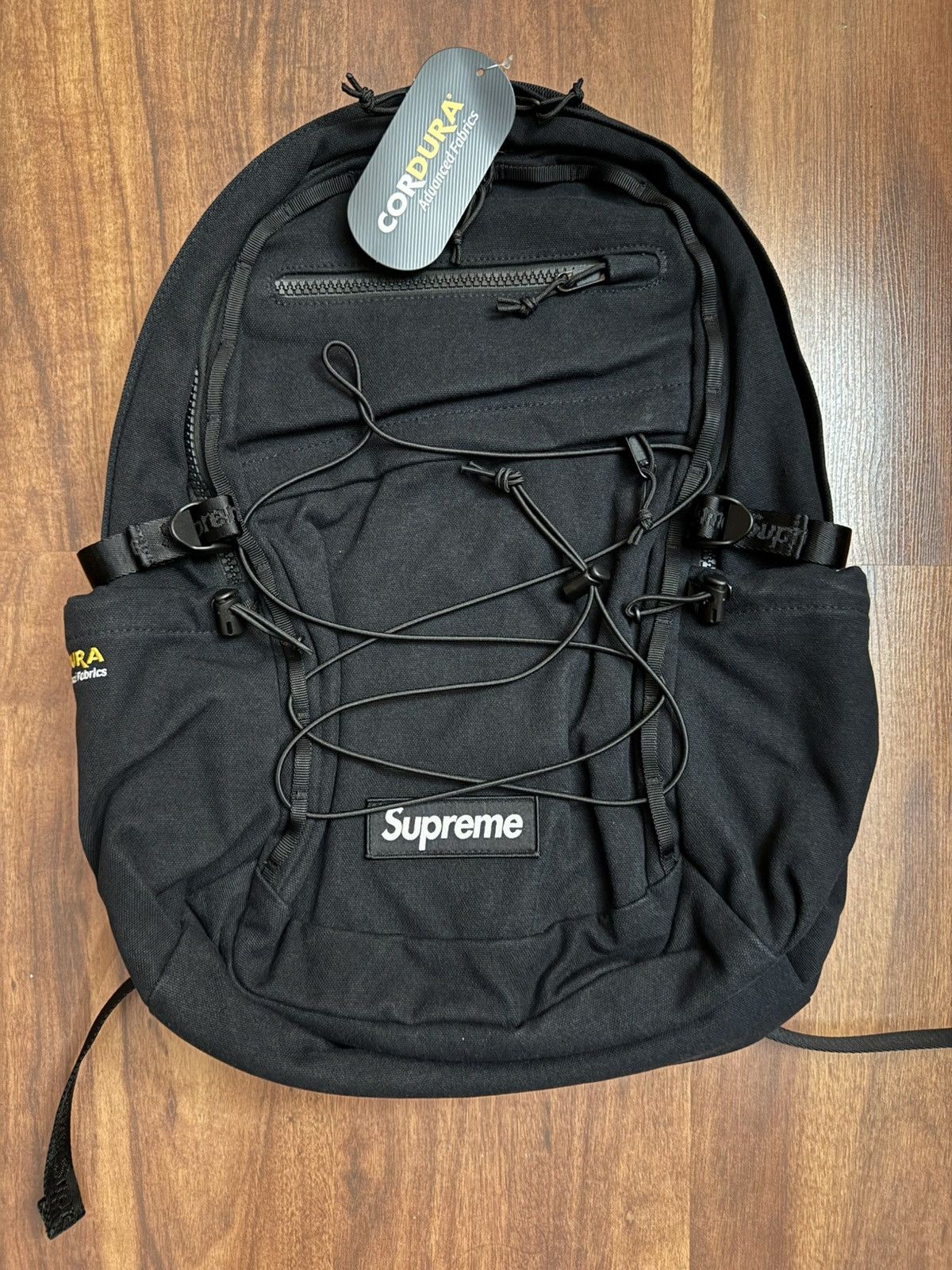 Supreme Supreme Black backpack SS25 | Grailed