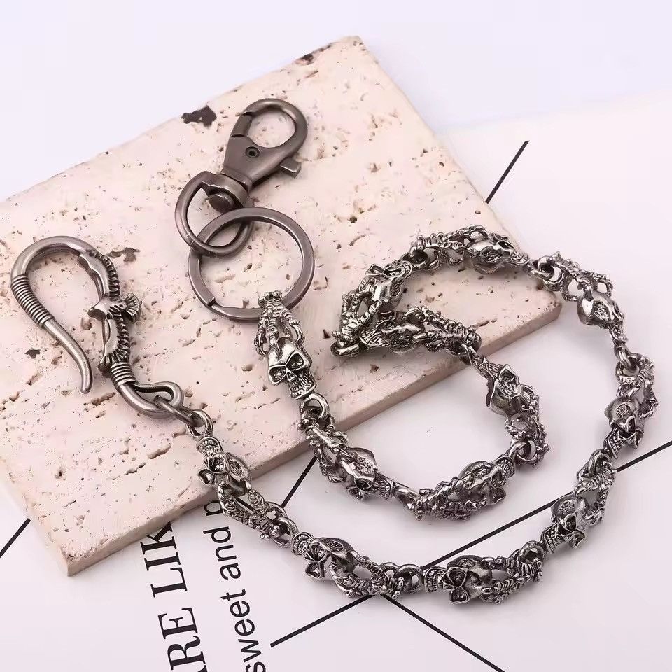 Japanese Brand × Vintage Vintage Y2K Punk Goth Emo Skull Pile