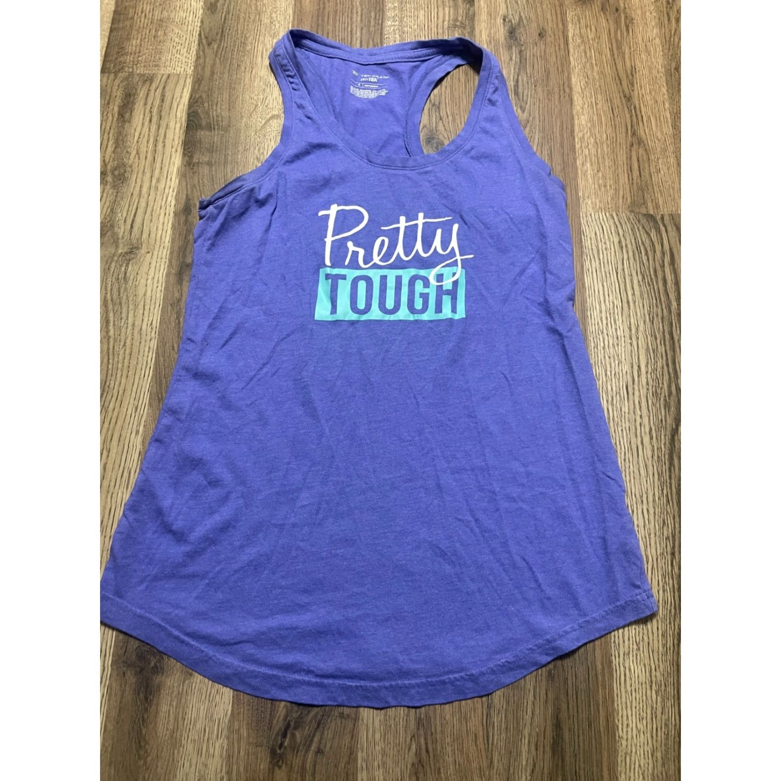 Tek Gear Tek Gear Tank Top Womens Size Small Purple Pretty Tough Shirt Tank Basic Modern 90s? Size S / US 4 / IT 40 - 2 Thumbnail