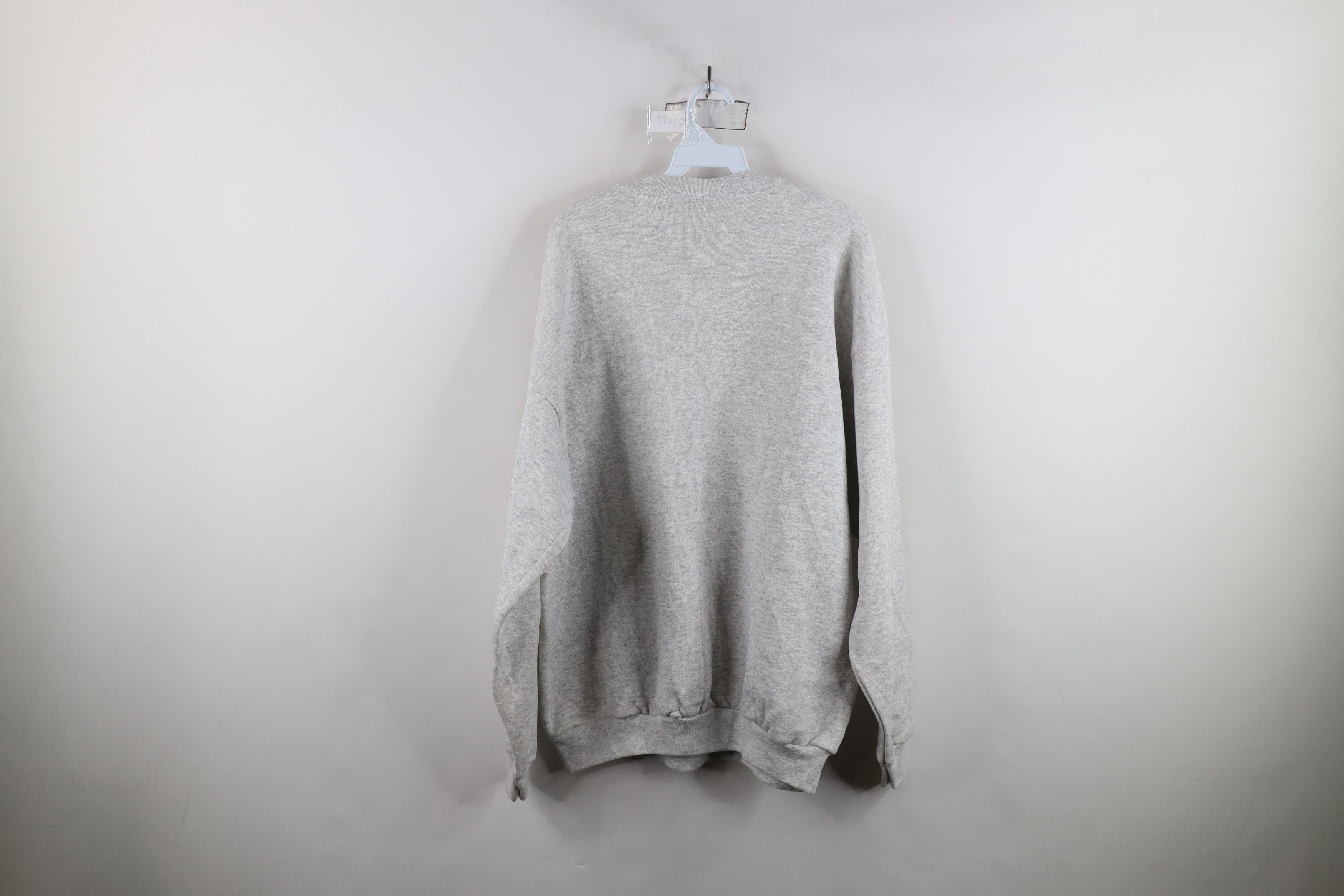 Vintage Deadstock Vintage Y2K Millennium Sweatshirt Heather Gray Size US XL / EU 56 / 4 - 11 Thumbnail