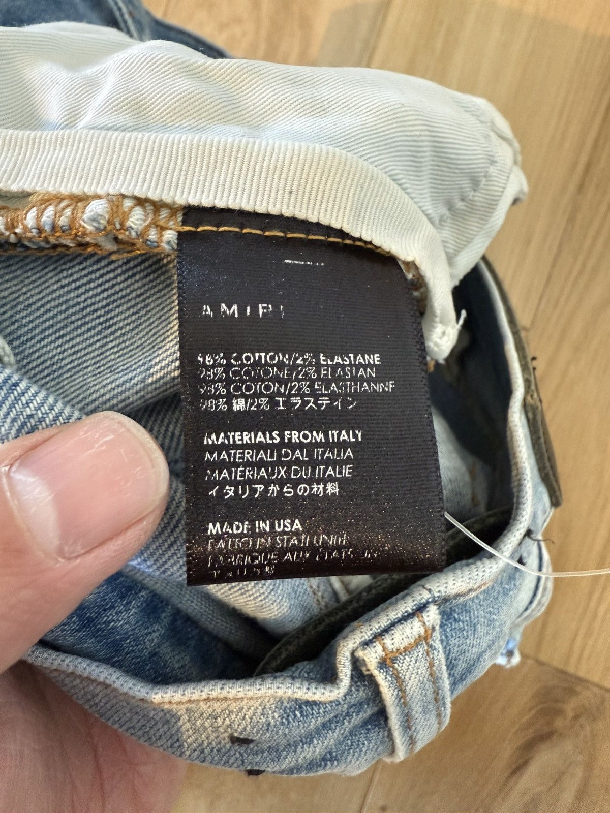 Amiri Amiri OG - Skinny Jeans Size 30, Paint-Splatter Effect Size US 30 / EU 46 - 8 Thumbnail