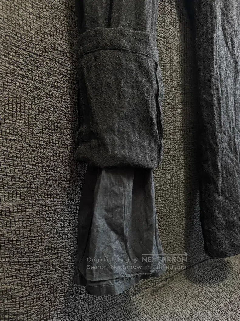 Rick Owens Rick Owens 13 FW Mainline Double Wool Crotch Trousers Size US 36 / EU 52 - 6 Thumbnail