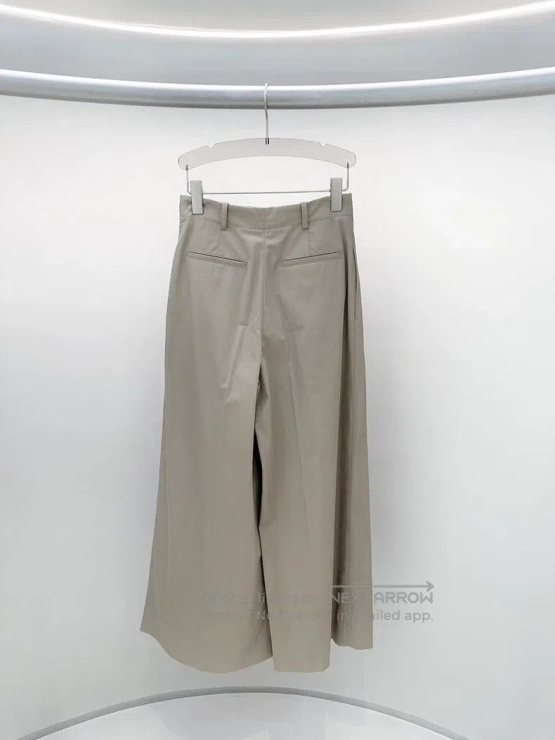 Dior Dior Khaki wide-leg trousers Size 42" / US 20 - 2 Thumbnail