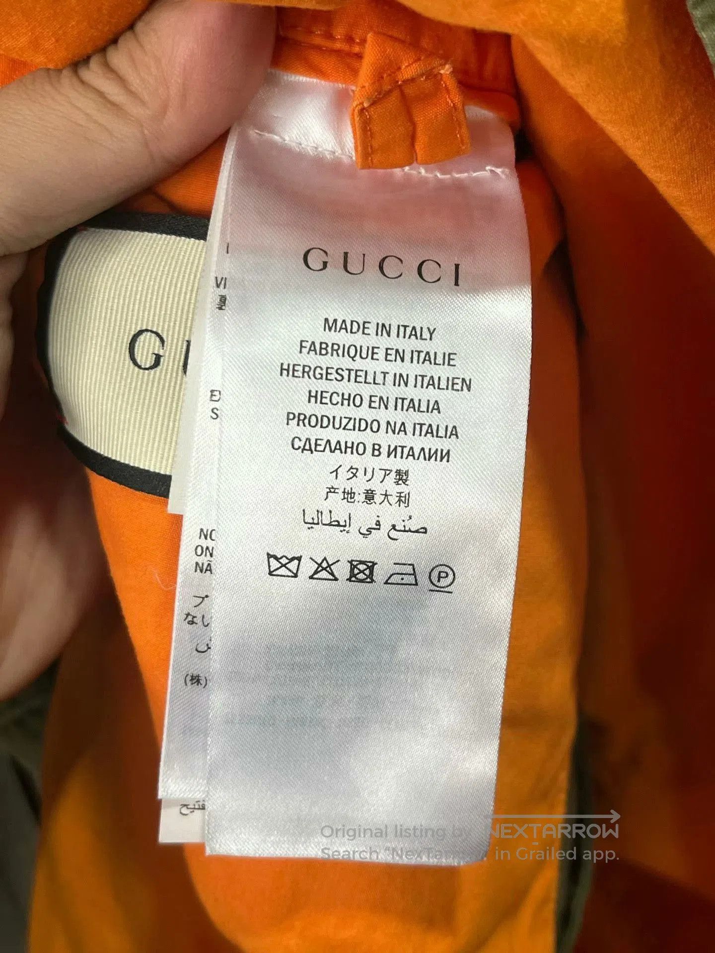 Gucci gucci m65 jacket with red green stripes. Size US L / EU 52-54 / 3 - 8 Thumbnail