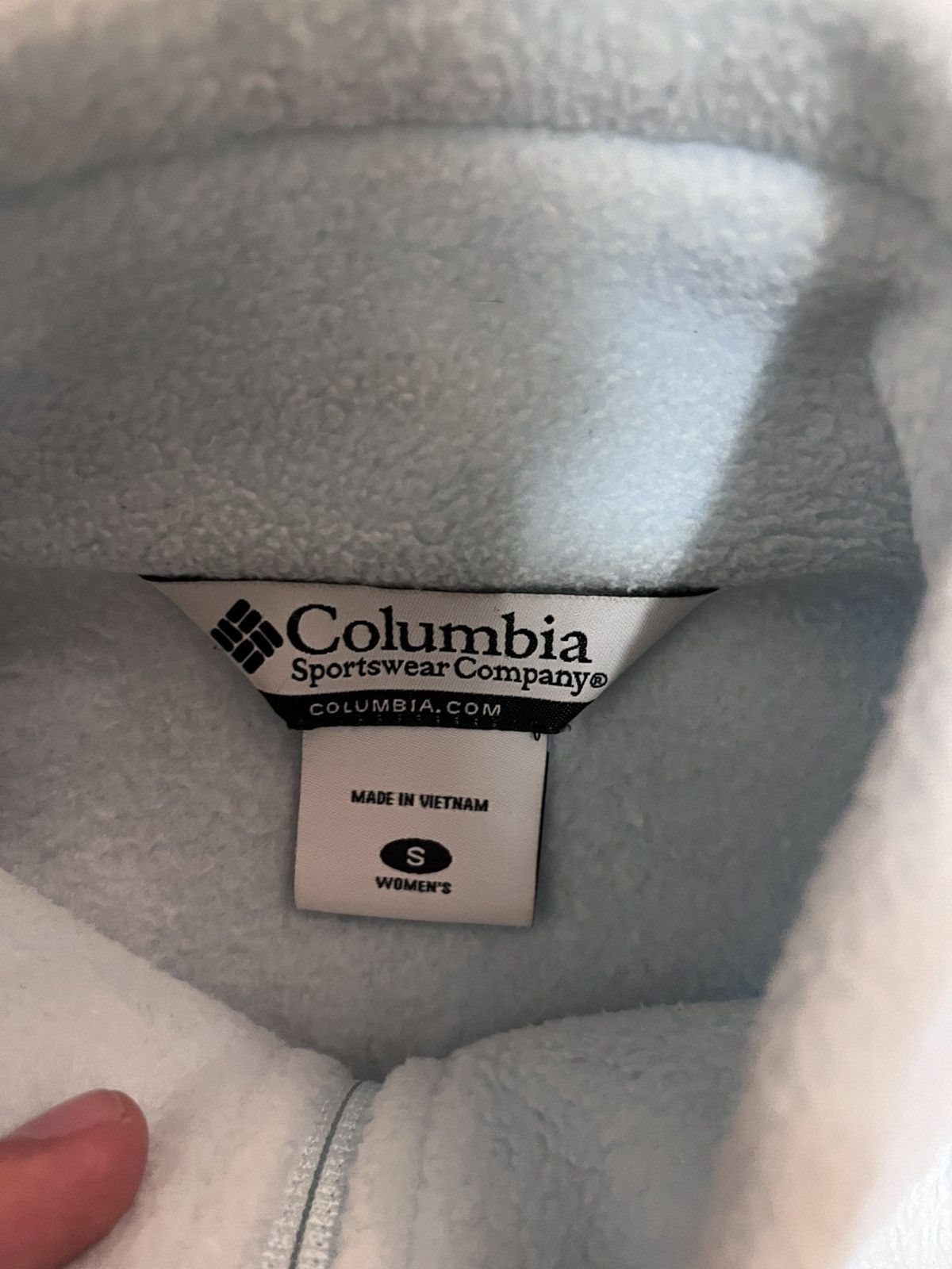 Columbia Vintage light blue columbia fleece jacket Size S / US 4 / IT 40 - 3 Thumbnail