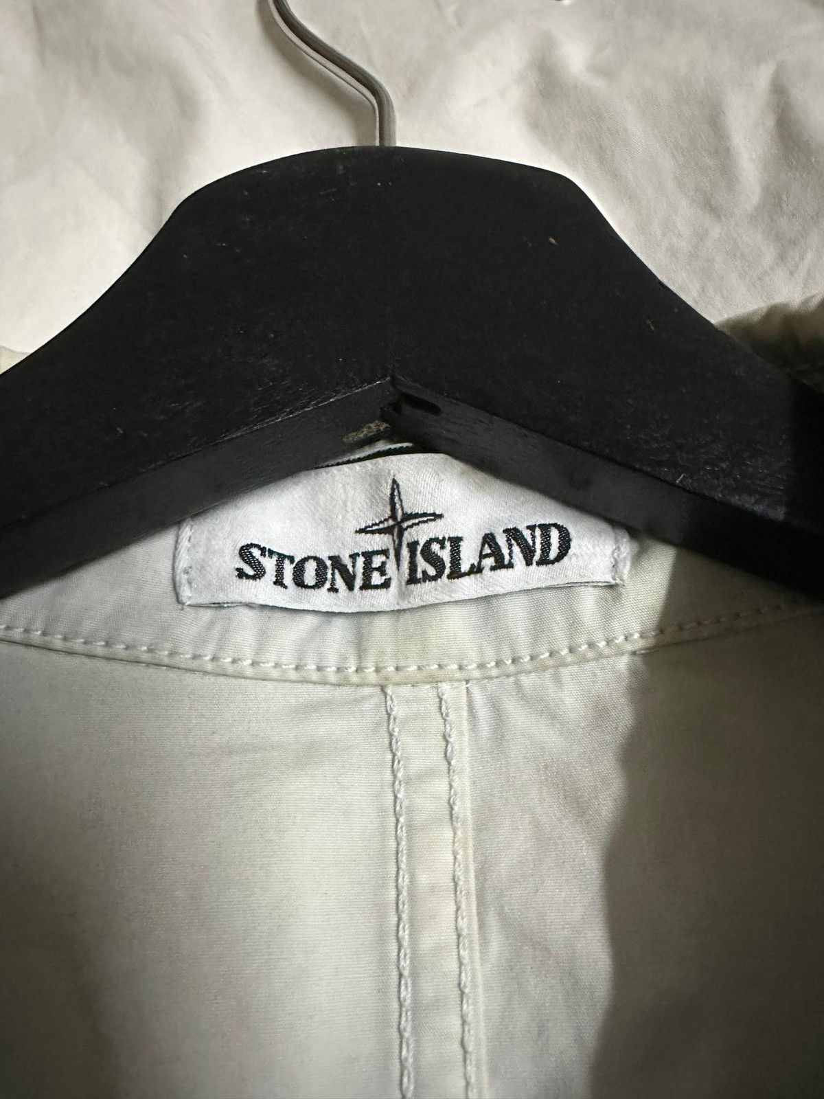 Stone Island Authentic🔥Stone Island 2020 White Cotton Overshirt Size US L / EU 52-54 / 3 - 12 Thumbnail