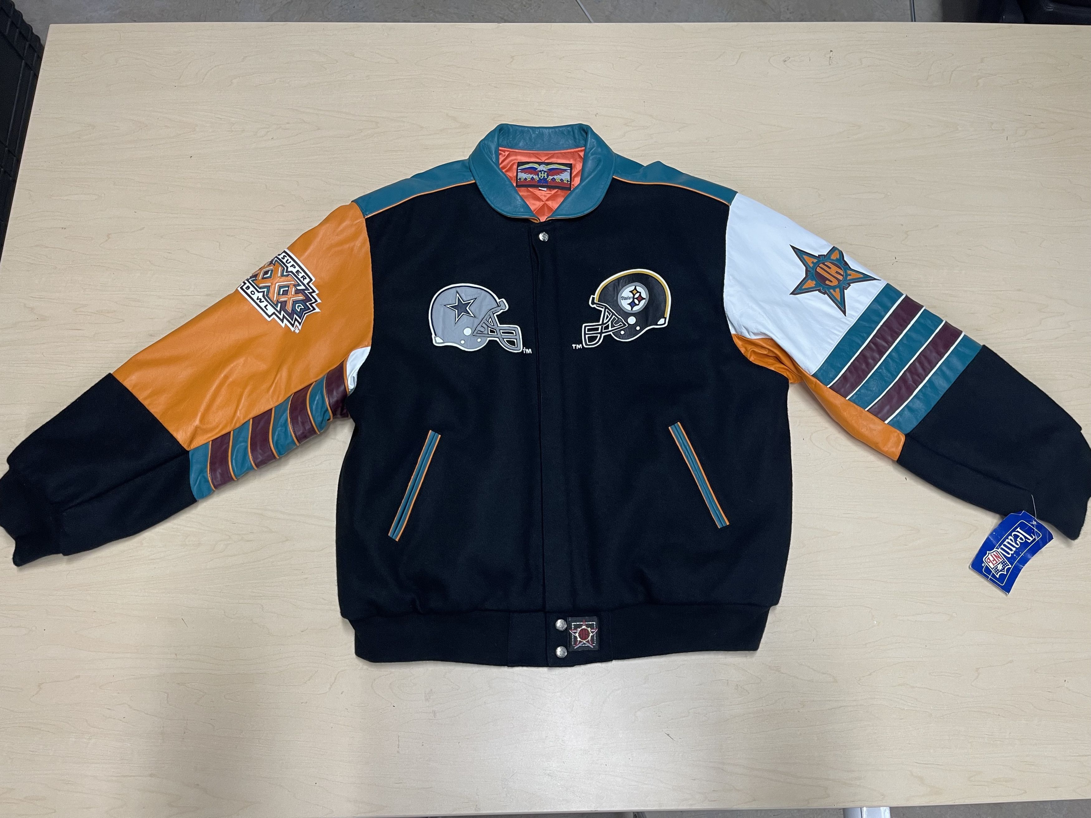 Jeff Hamilton NWT Deadstock 1996 Jeff Hamilton Super Bowl XXX Jacket XXL Size US XXL / EU 58 / 5 - 4 Thumbnail