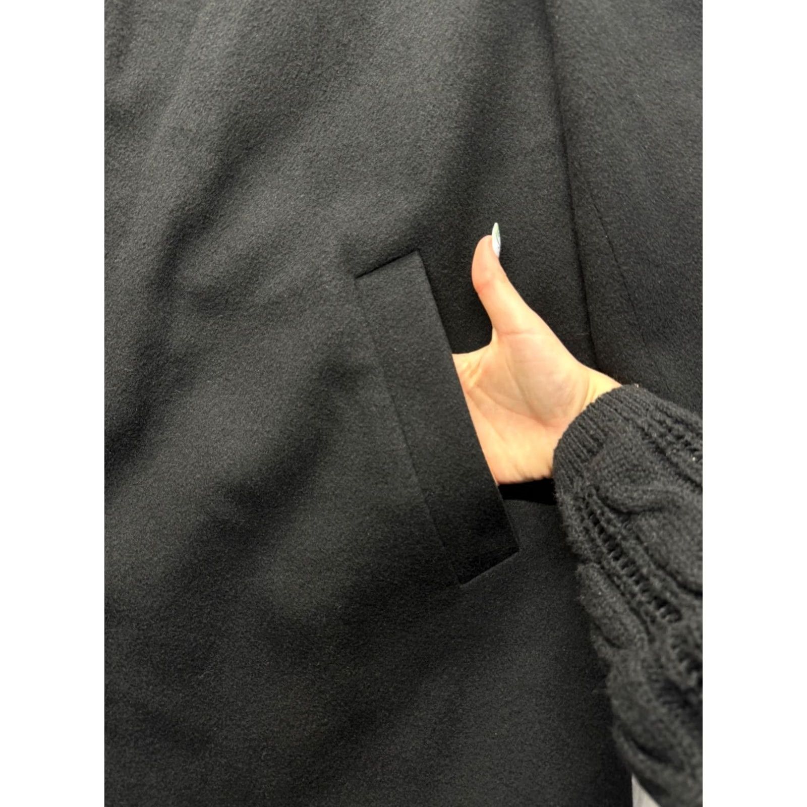 ERES VINTAGE? MEN’S ERES FOR NORDSTROM JACKET Cashmere Overcoat 48 Black Mens 48 Winter Size US M / EU 48-50 / 2 - 4 Thumbnail
