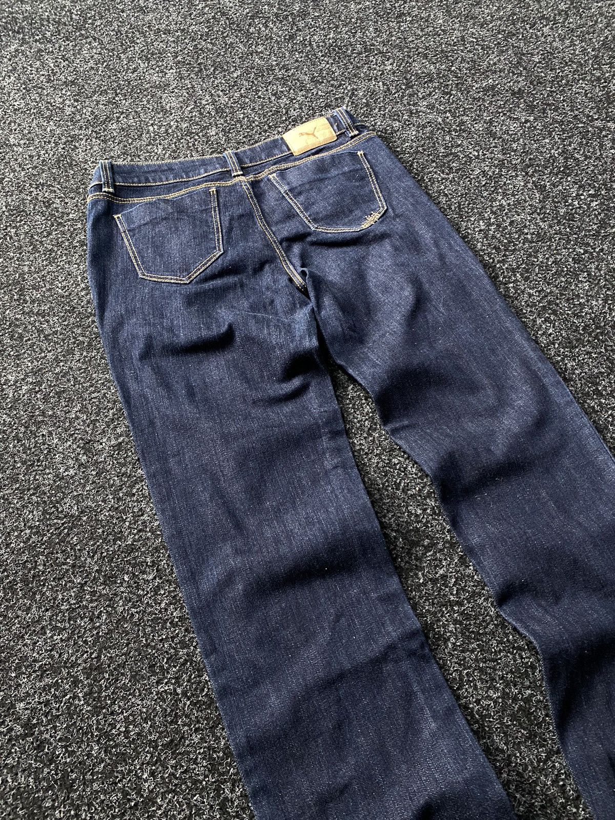 Puma × Vintage Y2K 00s Puma Vintage denim jeans Size 28" / US 6 / IT 42 - 14 Thumbnail