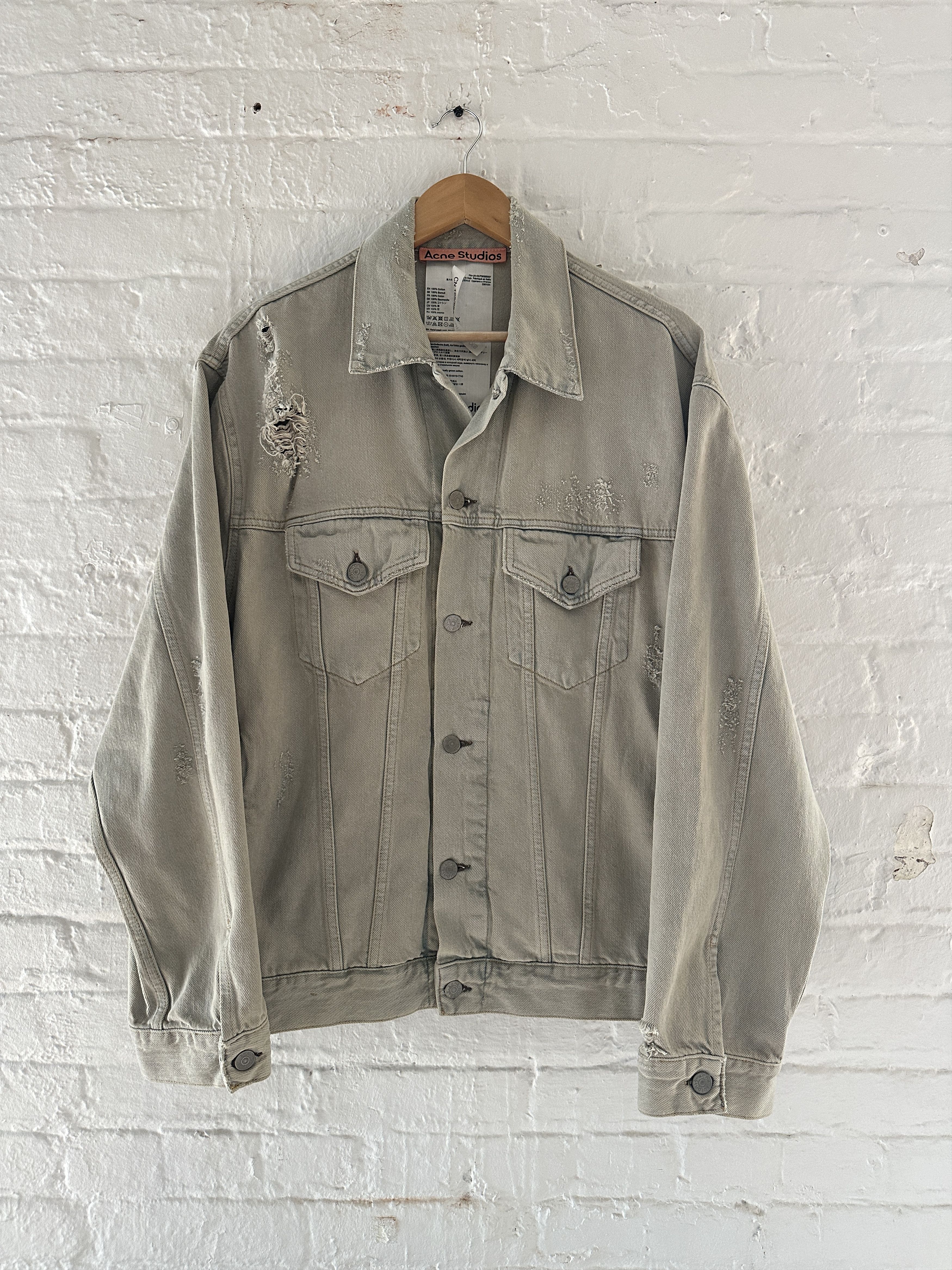 Acne Studios Acne Studios Denim Jacket Size US XL / EU 56 / 4 - 1 Thumbnail