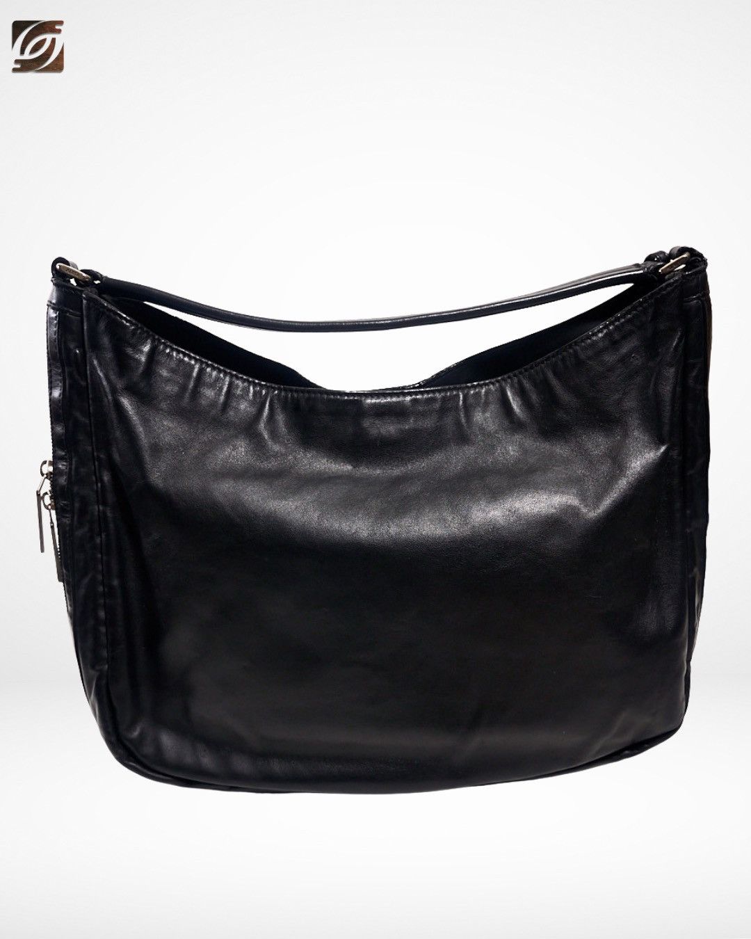 Jil Sander Navy by Raf Simons FW11 Expandable Zipper Hobo Bag Size ONE SIZE - 2 Thumbnail
