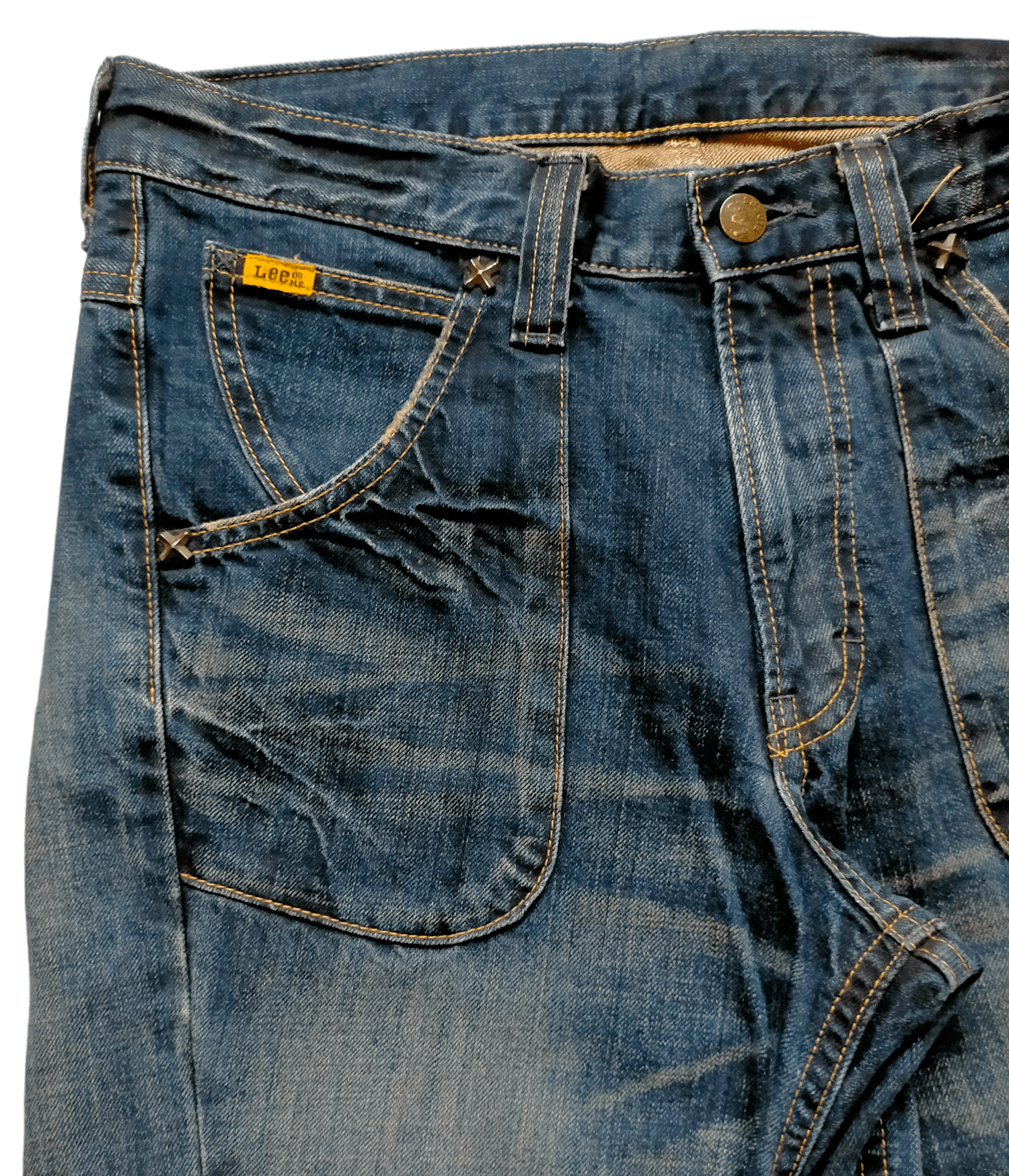 Japanese Brand × Lee Flare Jeans Lee Riders Japan Boot cut Denim Size US 31 - 4 Thumbnail