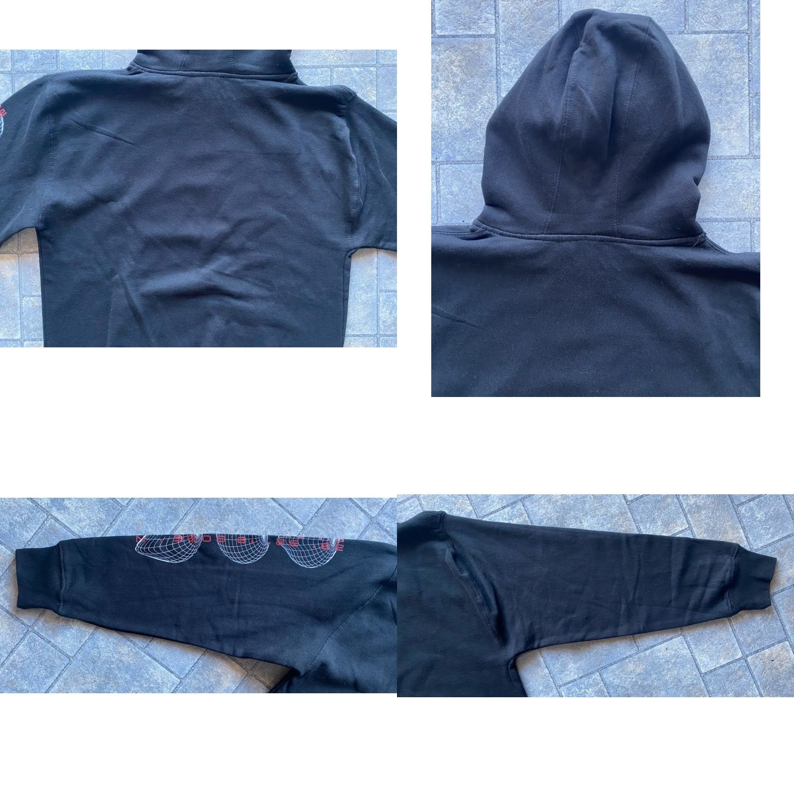 Vintage MJ Apparel Hoodie Mens S Black Backstreet Boys DNA World Tour Pullover Size US S / EU 44-46 / 1 - 10 Thumbnail