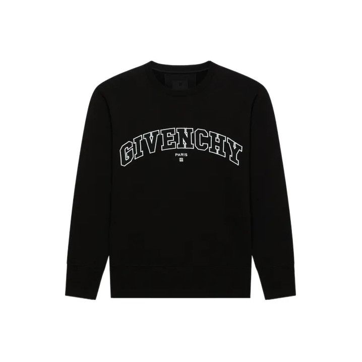 Givenchy Givenchy SS22 Logo Embroidery Long-Sleeve Sweatshirt Size US M / EU 48-50 / 2 - 1 Thumbnail
