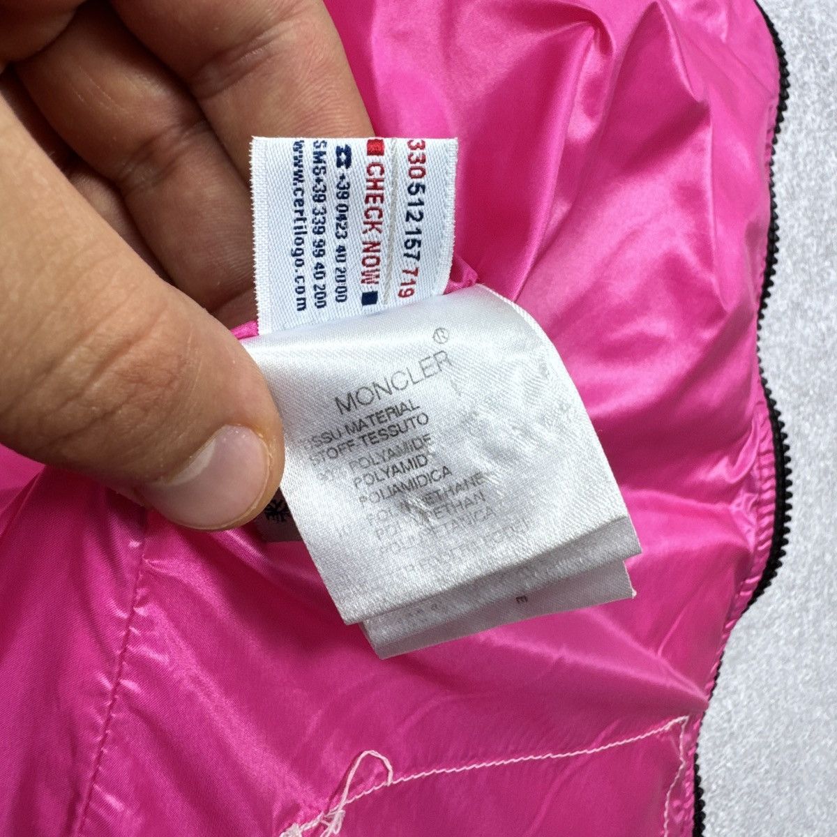 Moncler Women`s Moncler Badia Red Puffer Hooded Jacket Size 1 / S Size S / US 4 / IT 40 - 16 Thumbnail