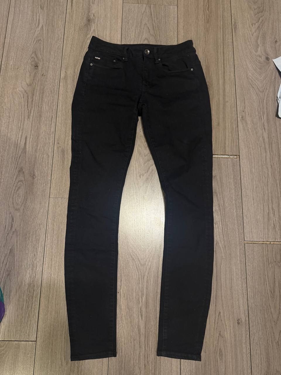 G-Star Women G-star raw jeans 27x32 black Midge zip mid skinny Size 27" / US 4 / IT 40 - 1 Thumbnail