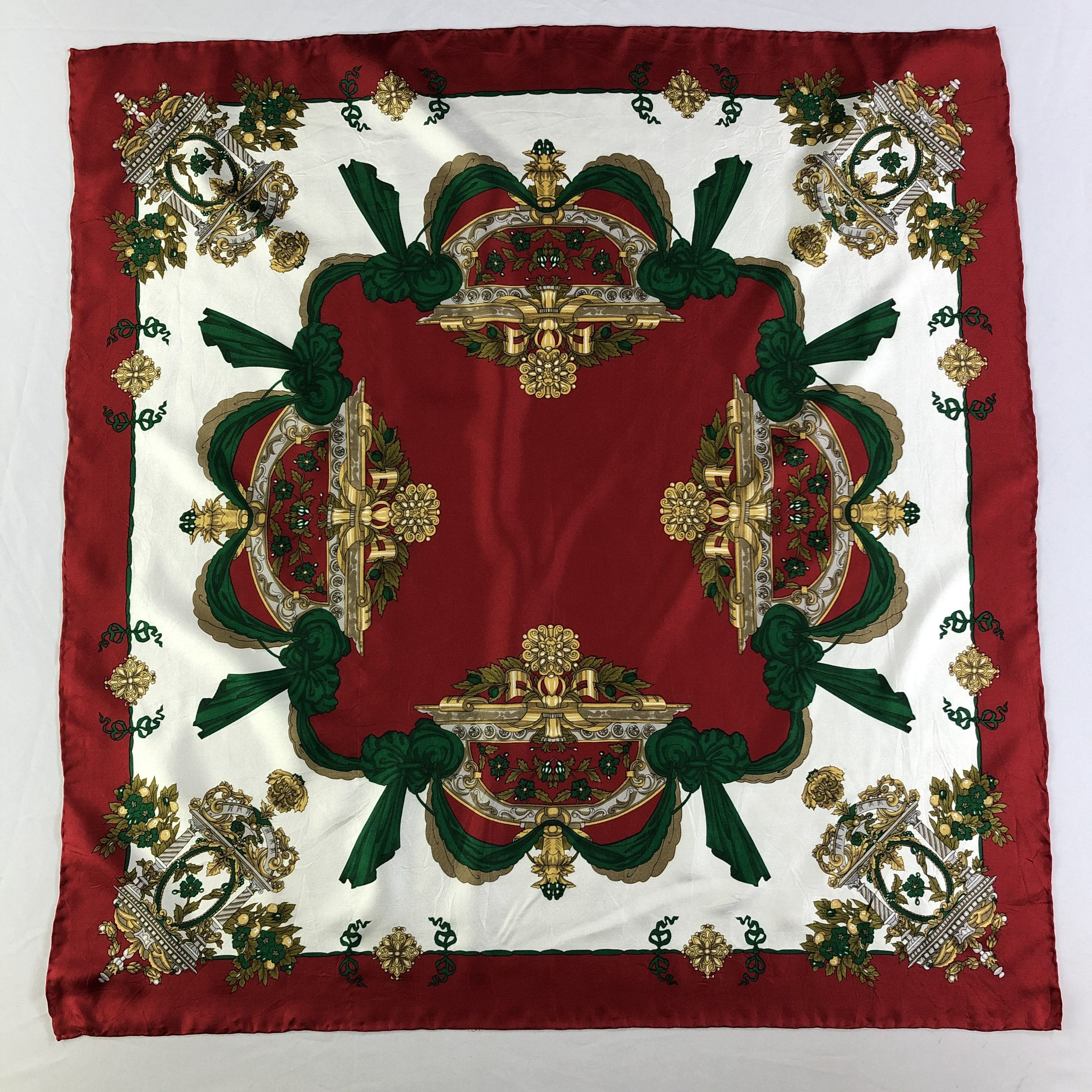 Vintage Vintage Silk Scarf Size ONE SIZE - 2 Thumbnail