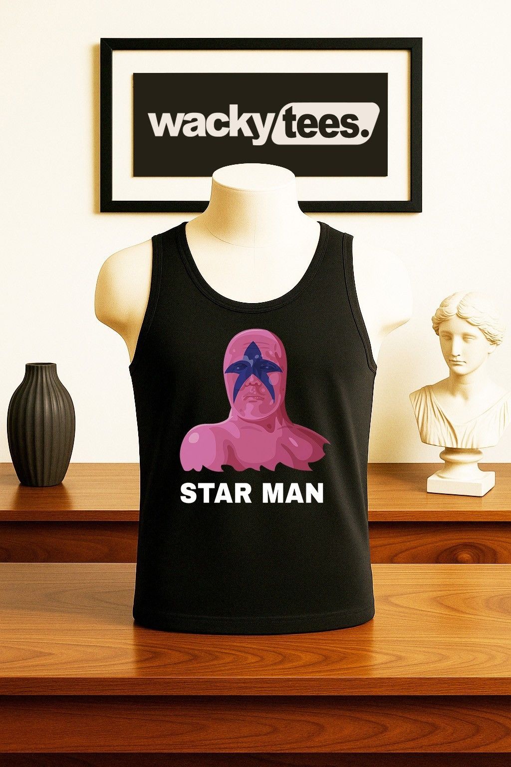 The Unbranded Brand Pro Wrestling 8 Bit NES Game Fighter Star Man Wrestler Shirt Size US M / EU 48-50 / 2 - 2 Thumbnail
