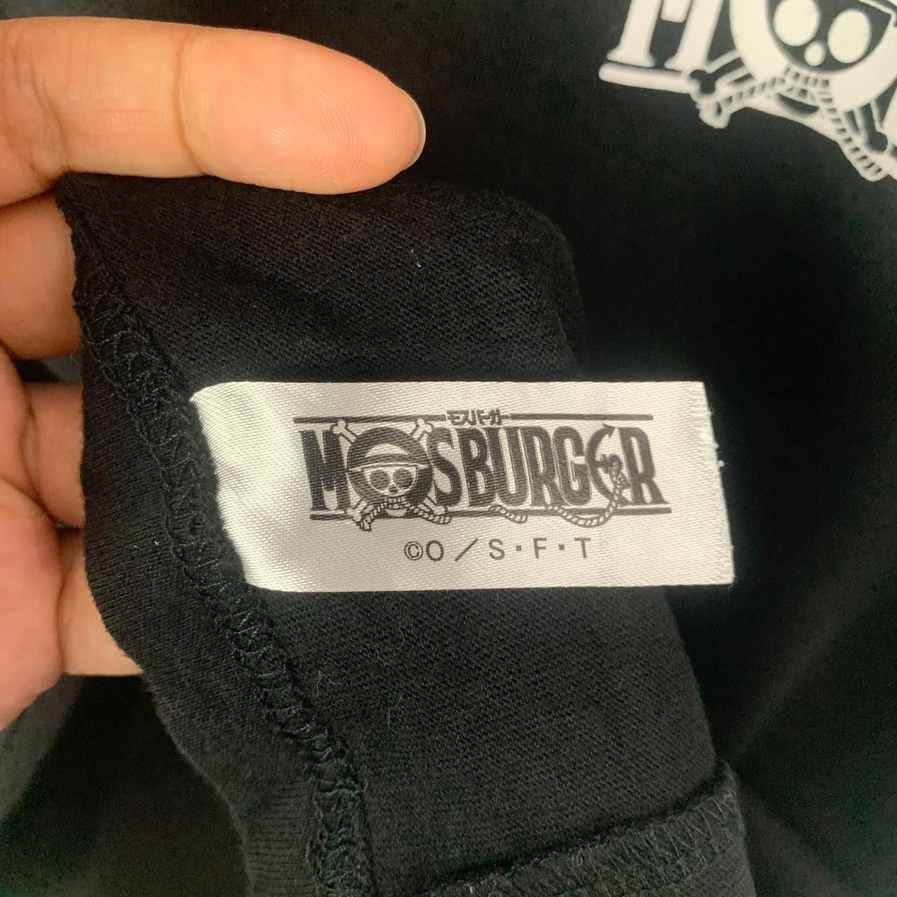 One Piece ONE PIECE x MOS BURGER Collaboration Anime Tee Shirt Top Size US M / EU 48-50 / 2 - 4 Thumbnail