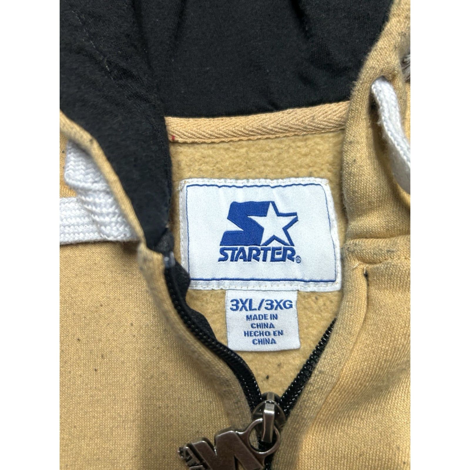 Starter Starter full zip hoodie sweatshirt New Orleans Saints football NFL men’s 3XL Size US XXL / EU 58 / 5 - 5 Thumbnail