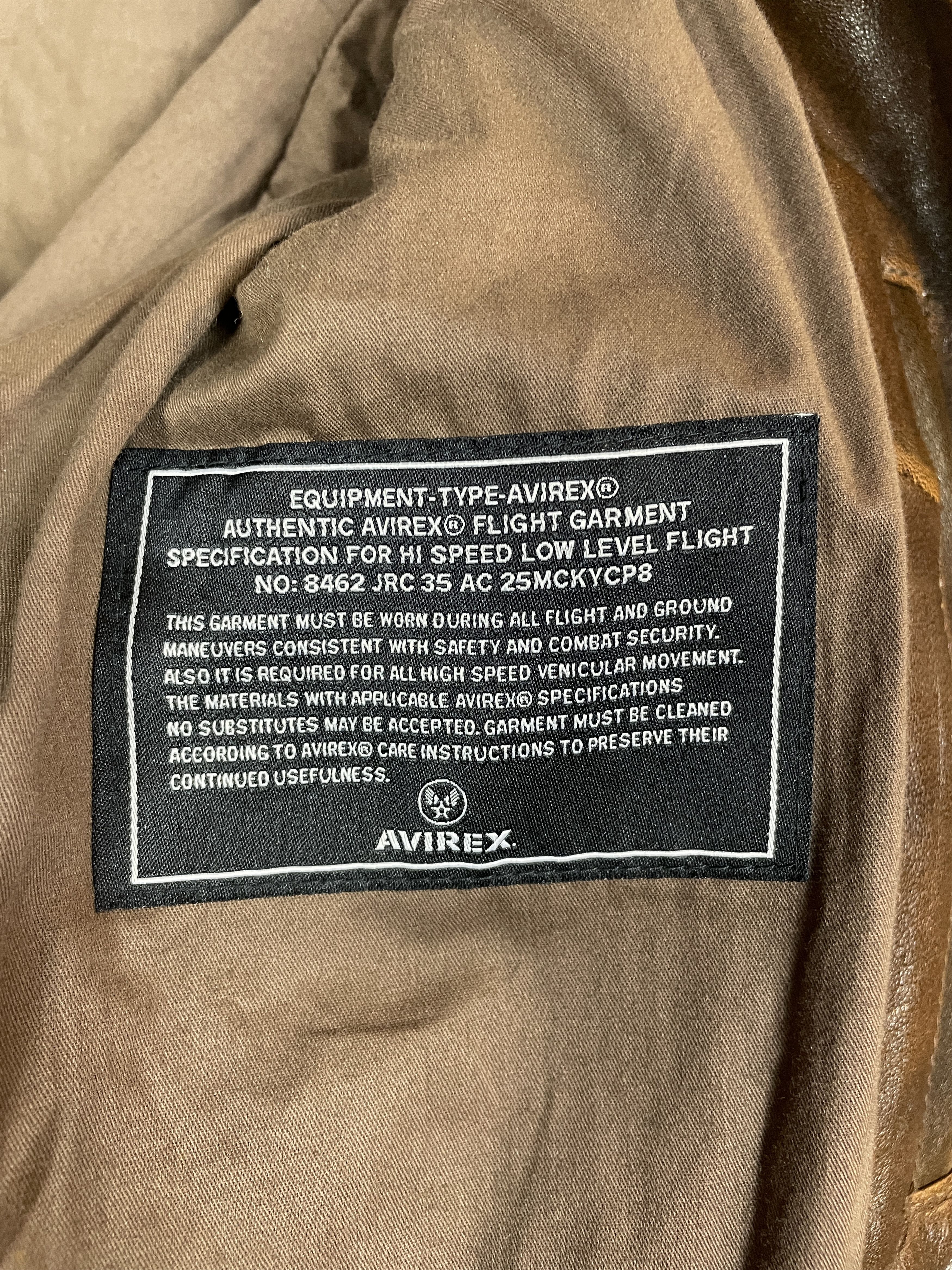Avirex Avirex 'Top Gun' Patched G-1 Aviator Flight Jacket Size US L / EU 52-54 / 3 - 12 Thumbnail