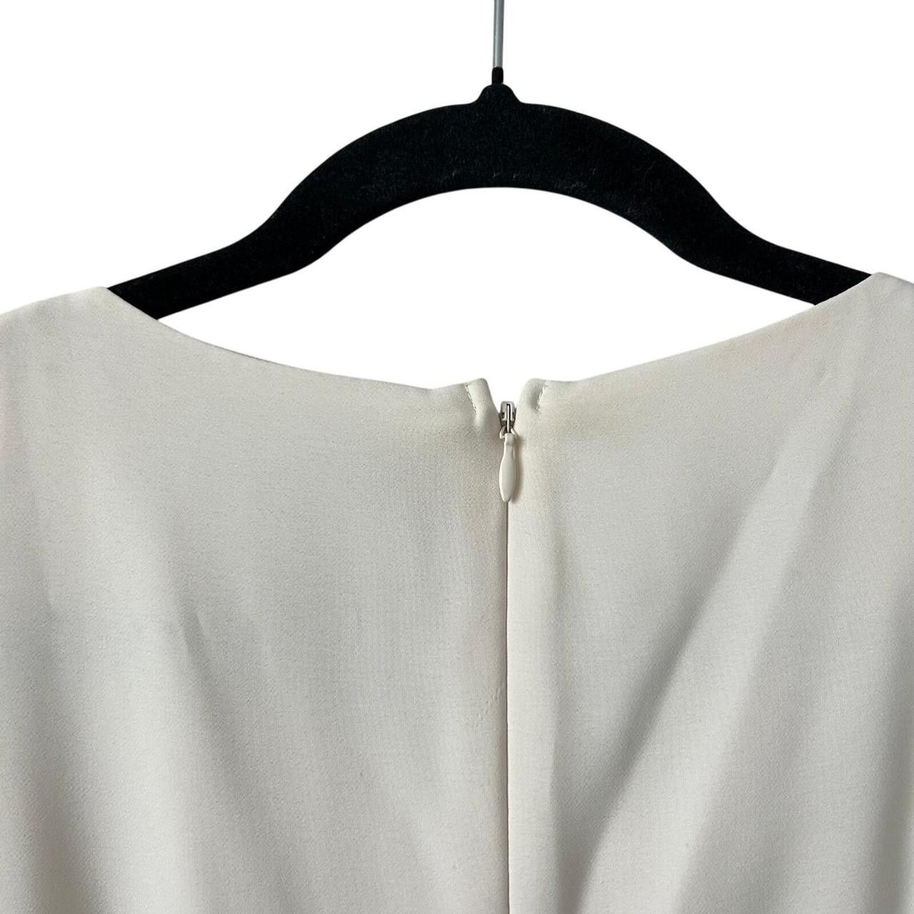 Vince Camuto Vince Camuto Shift Dress 6 White Geometric Size M / US 6-8 / IT 42-44 - 5 Thumbnail