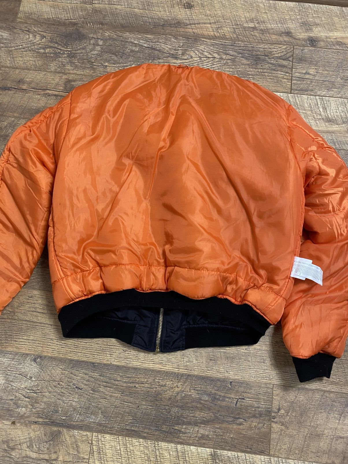 Japanese Brand MFH MA-1 Bomber Jacket Black 4XL Size US XXL / EU 58 / 5 - 12 Thumbnail