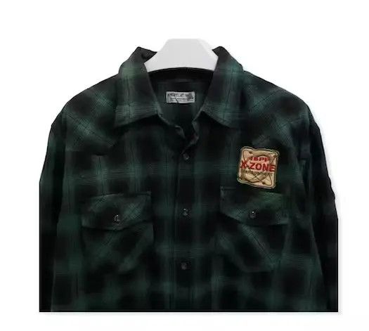 Flannel × Japanese Brand Japanese Brand Vache Plaid Tartan Flannel Shirt 👕 Size US M / EU 48-50 / 2 - 2 Thumbnail