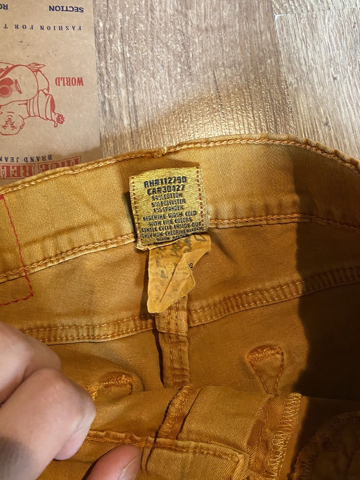 True Religion × Vintage True Religion Pant Jeans Row Seat Big Logo Vintage New USA Size 26" / US 2 / IT 38 - 12 Thumbnail