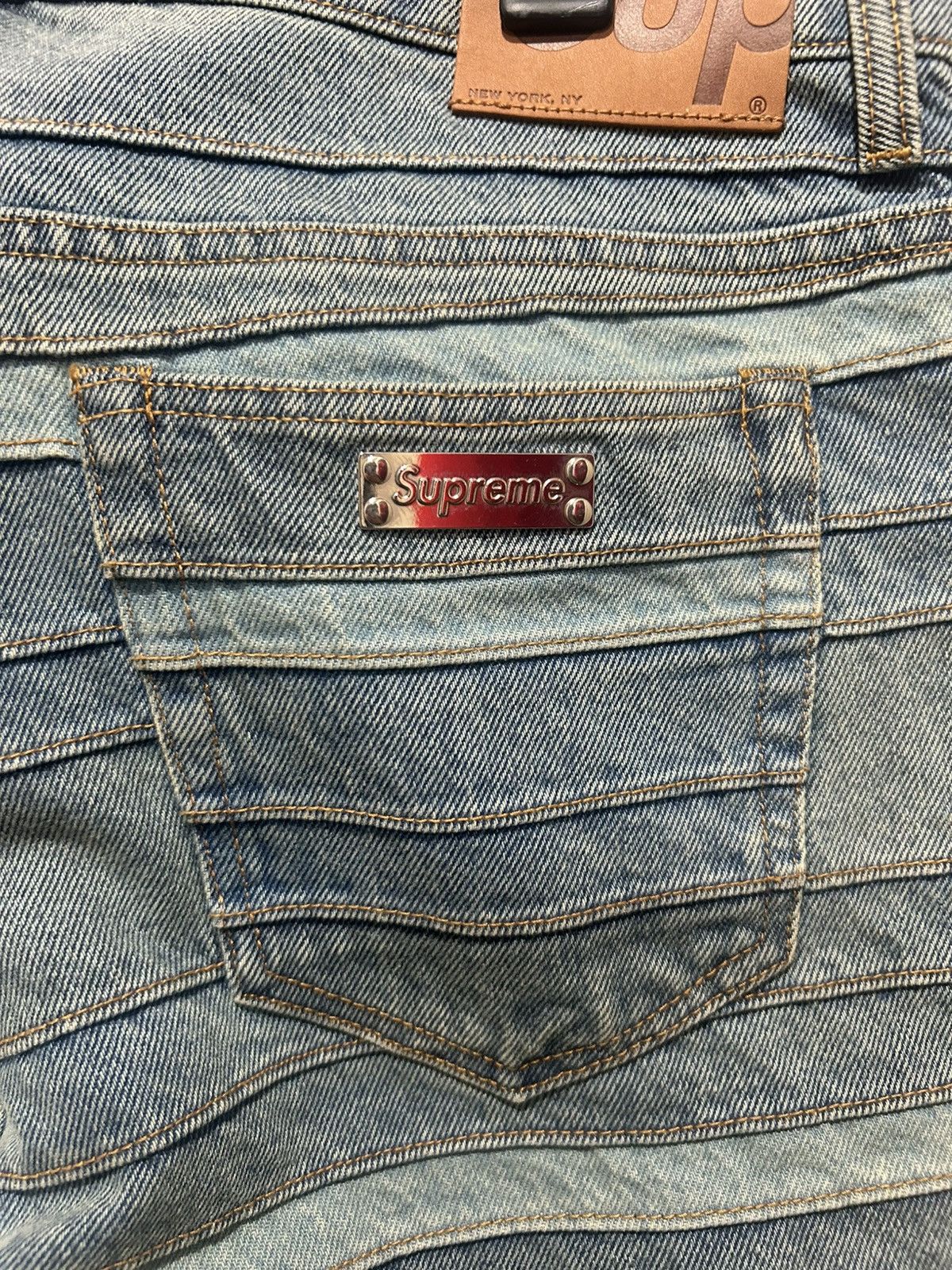 Supreme Supreme Layered Jean FW22 Size US 32 / EU 48 - 4 Thumbnail