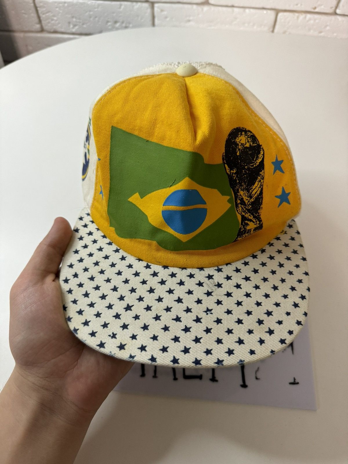Vintage CBF Brasil vintage cap hat Size ONE SIZE - 2 Thumbnail