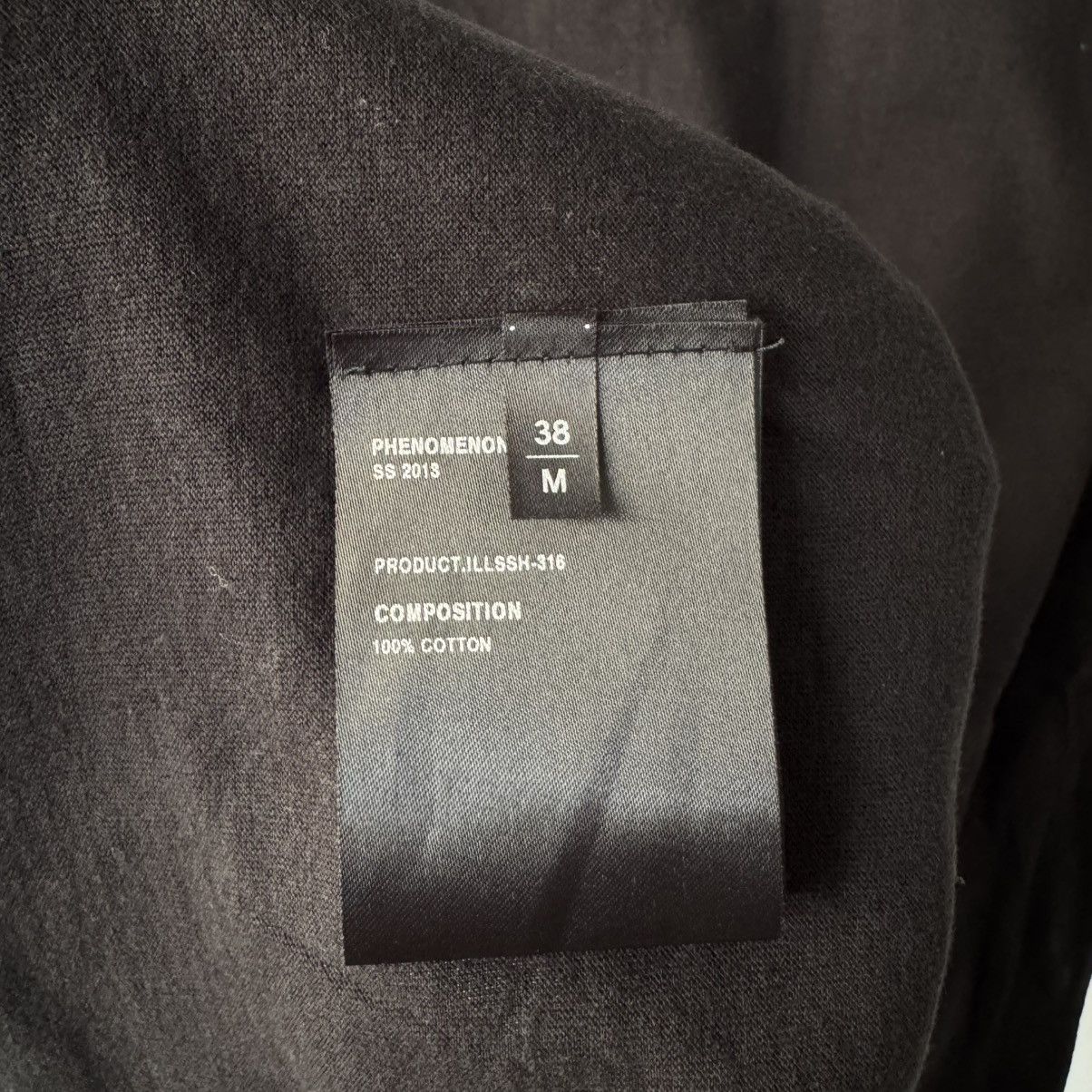 PHENOMENON SS13 Phenomenon Kanji Hiragana Tee Size US M / EU 48-50 / 2 - 7 Thumbnail
