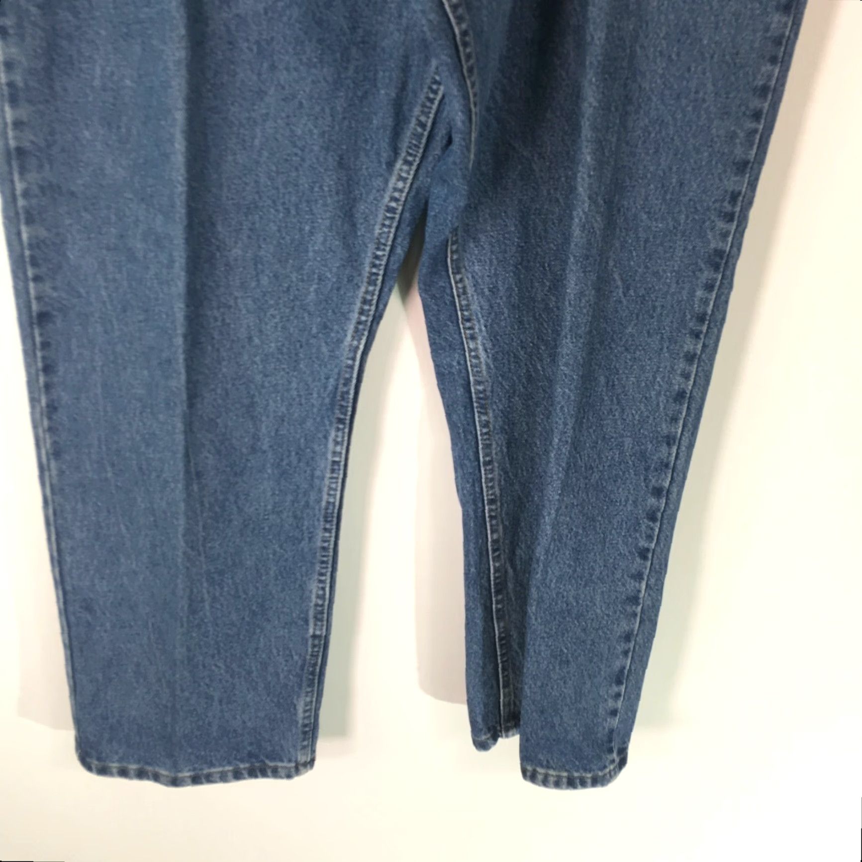 Lee Lee Men's Regular Fit Mid Rise Blue Denim Jeans 42X30 Size US 42 / EU 58 - 5 Thumbnail
