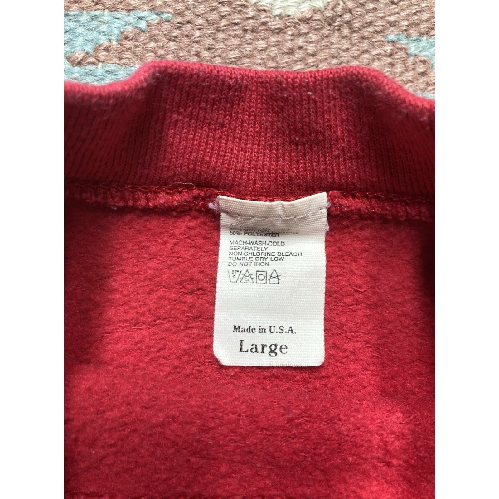 Vintage VINTAGE 90s crewneck sweatshirt deer animals nature raglan pullover boxy large shirt Mens Size US L / EU 52-54 / 3 - 4 Thumbnail