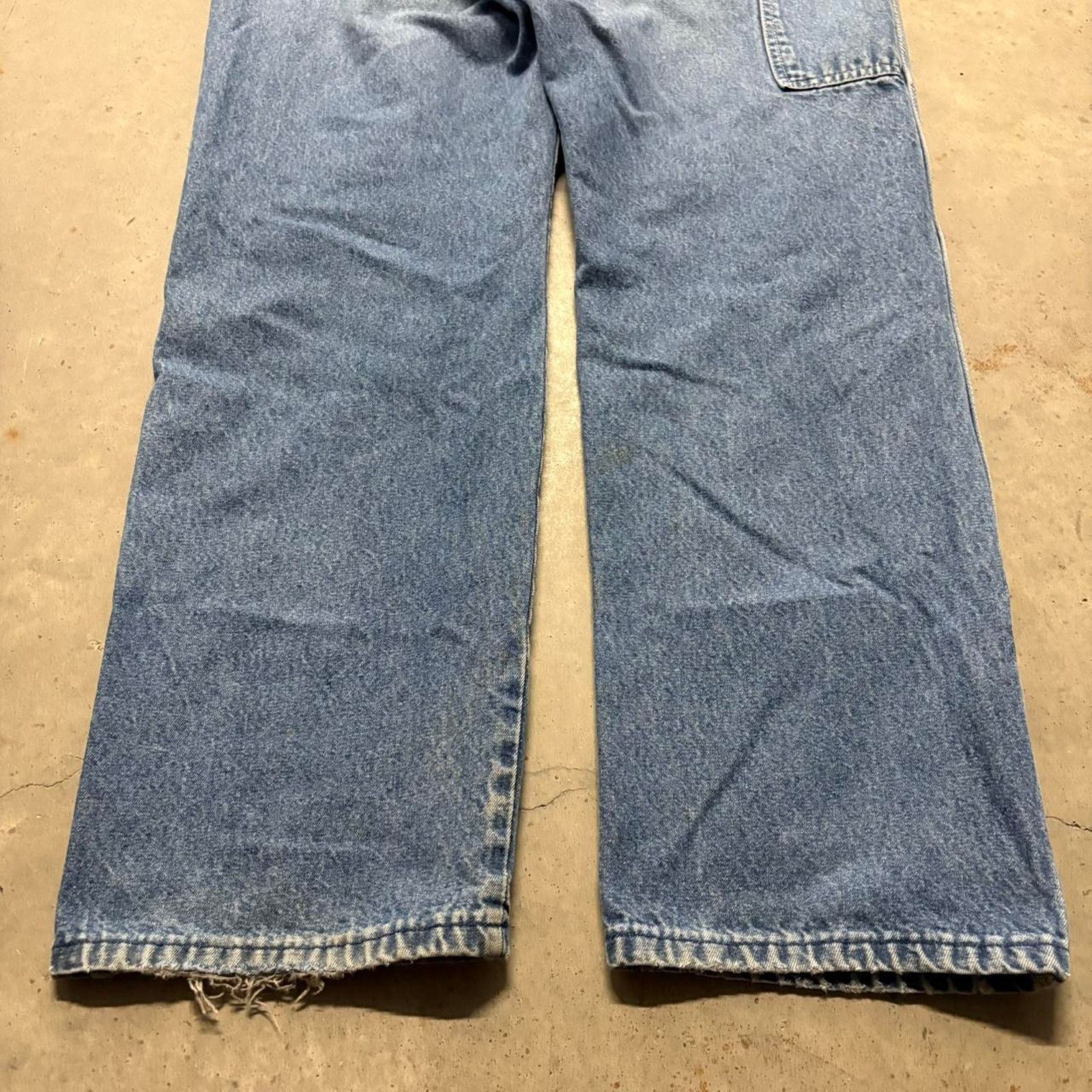 Dickies × Vintage Crazy Vintage 90s Dickies Carpenter Workwear Denim Jeans Size US 36 / EU 52 - 3 Thumbnail