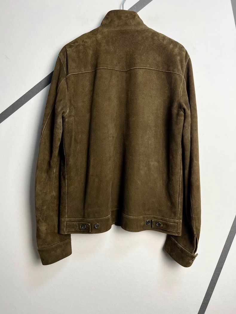 Saint Laurent Paris Saint Laurent Paris Spring/Summer 16 Brown Suede Stand Up Size US M / EU 48-50 / 2 - 2 Thumbnail