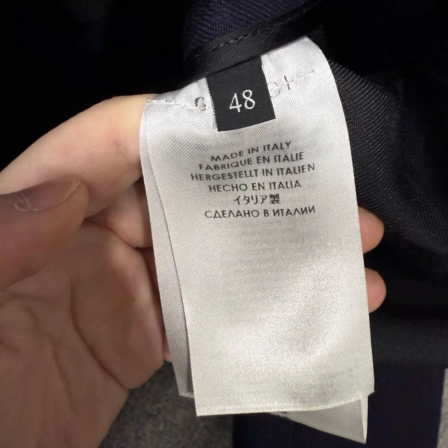 Gucci Gucci Navy Blue Overcoat 48 99 New Size US M / EU 48-50 / 2 - 5 Thumbnail