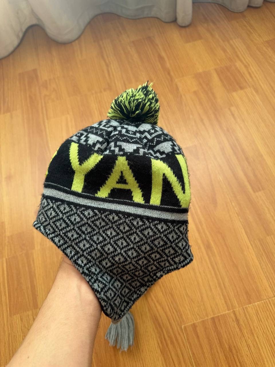 New York Yankees Vintage New York Yankees brand earflap hat Cap Size ONE SIZE - 2 Thumbnail