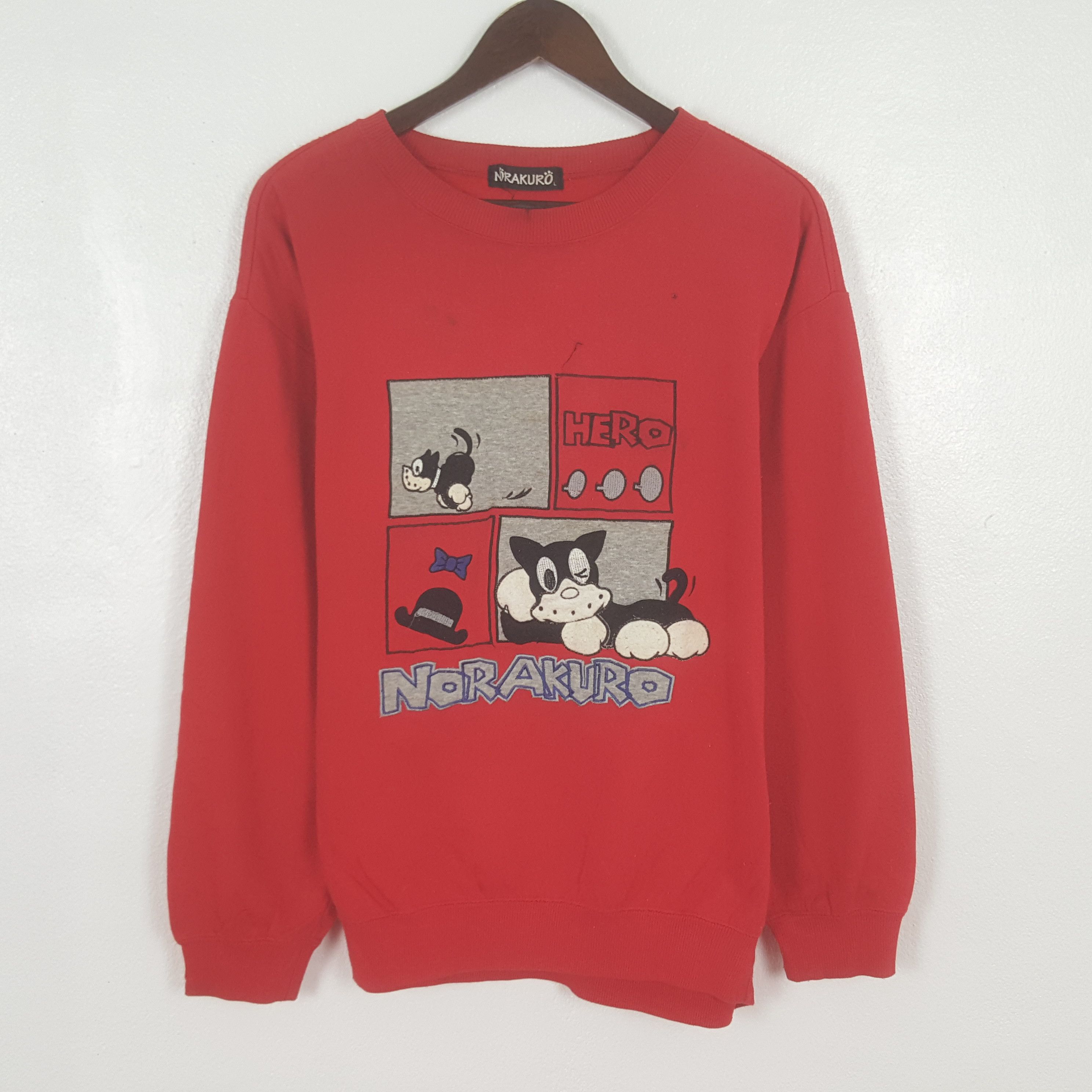 Other Vintage Hero Norukuro Japanese Sweatshirt Size US M / EU 48-50 / 2 - 1 Thumbnail