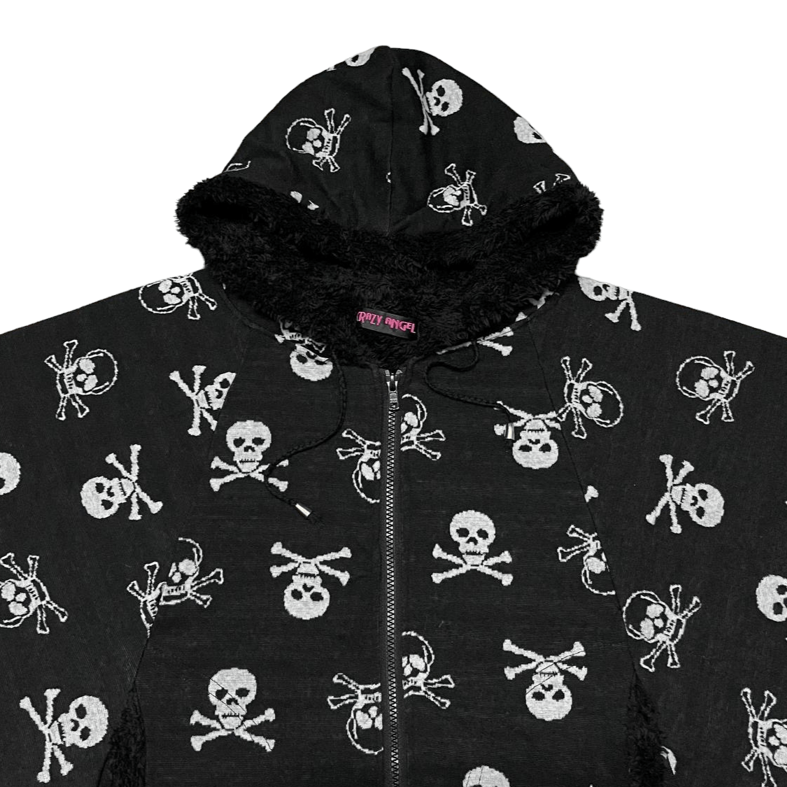 Angel Blue Seditionaries Crazy Angel Skulls Batwings Hoodie Size US M / EU 48-50 / 2 - 2 Thumbnail