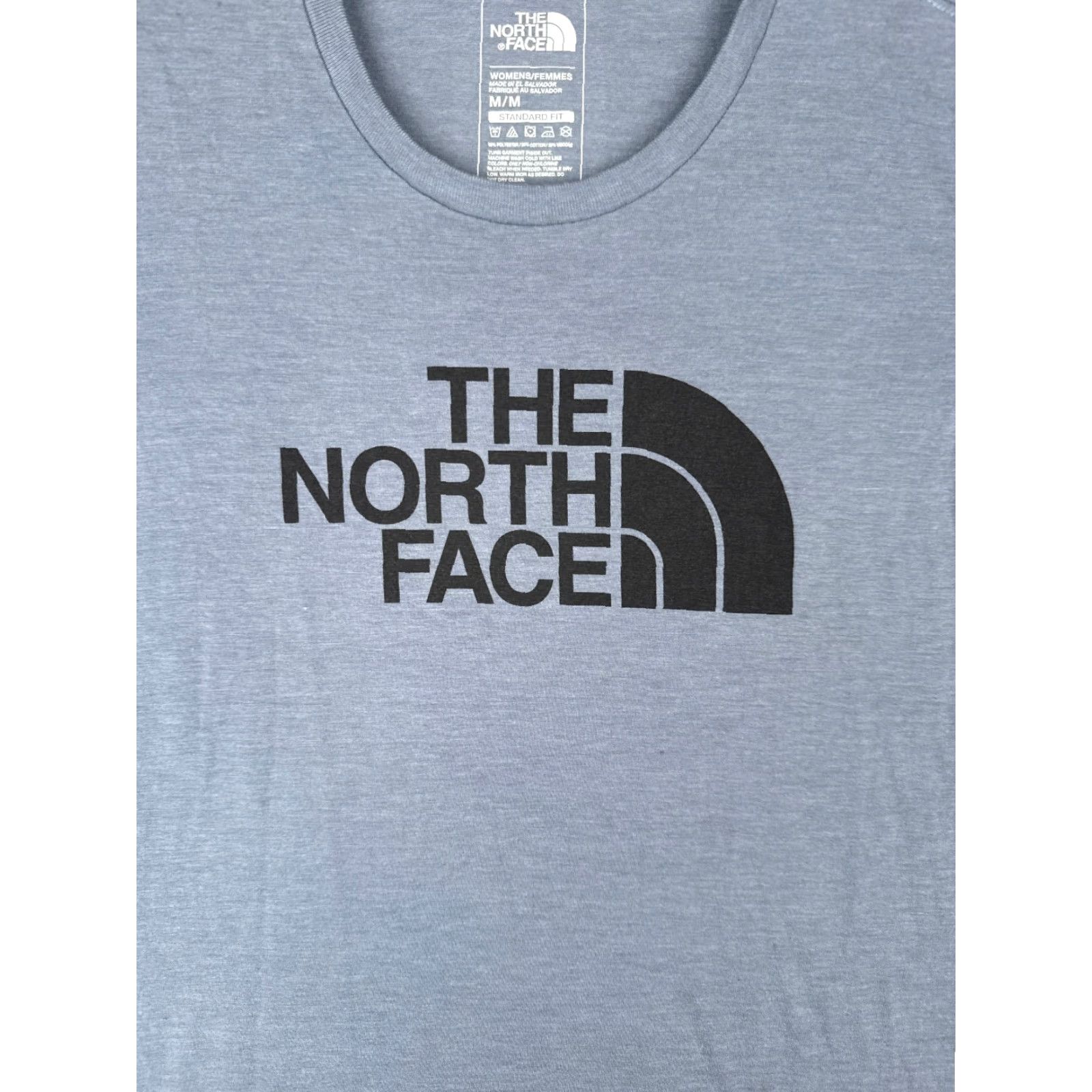 The North Face The North Face Shirt Women M Blue Short Sleeve Crew Neck Poly Blend Size M / US 6-8 / IT 42-44 - 6 Thumbnail