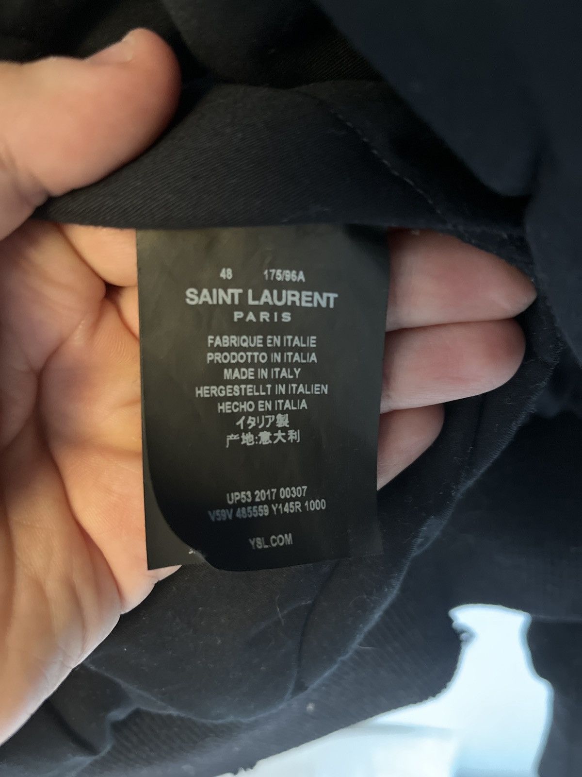 Saint Laurent Paris Saint Laurent - shearling corduroy bad lieutenant jacket Size US M / EU 48-50 / 2 - 5 Thumbnail