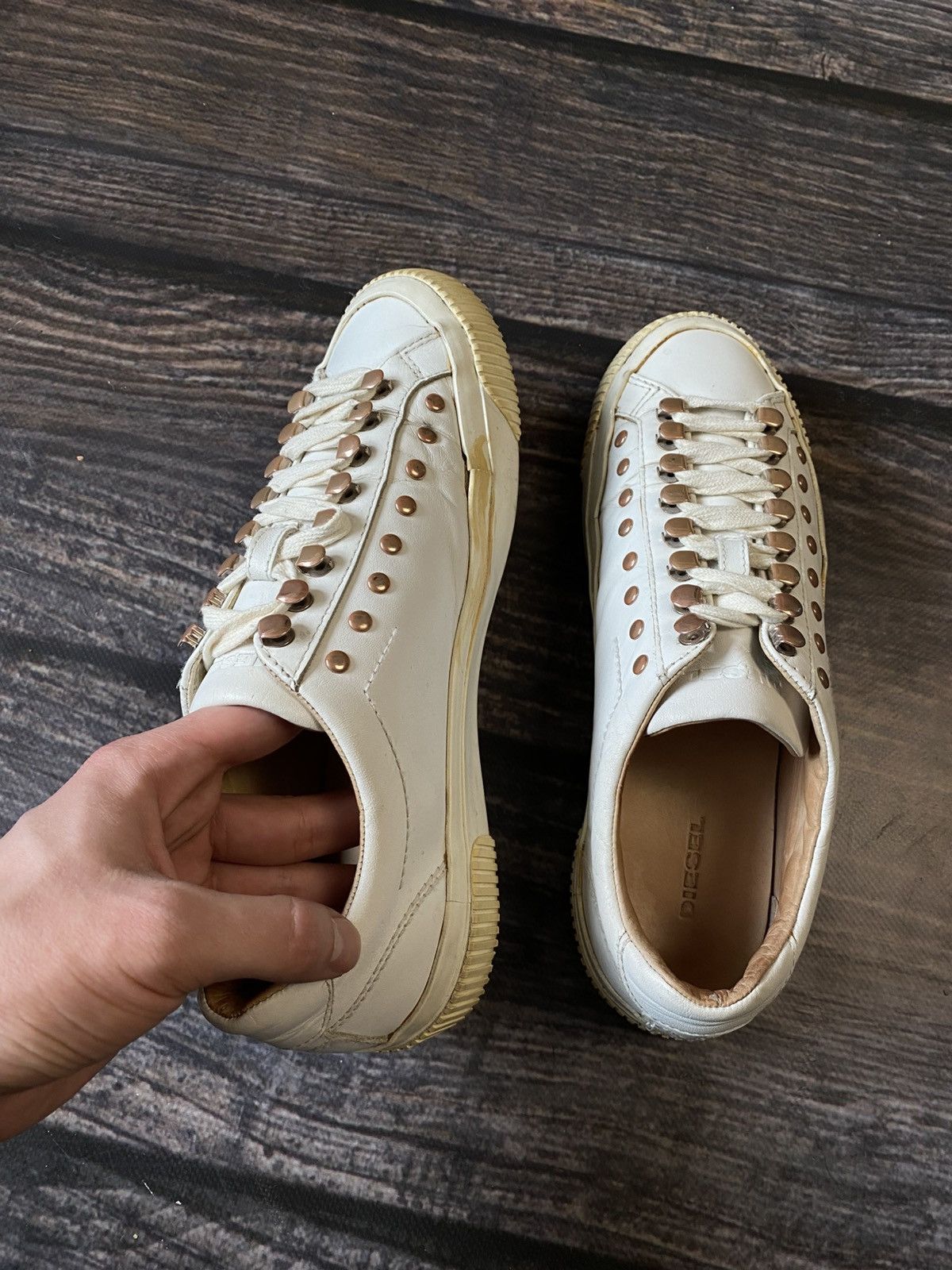 Diesel × Vintage DIESEL vintage leather shoes Size US 9 / IT 39 - 9 Thumbnail