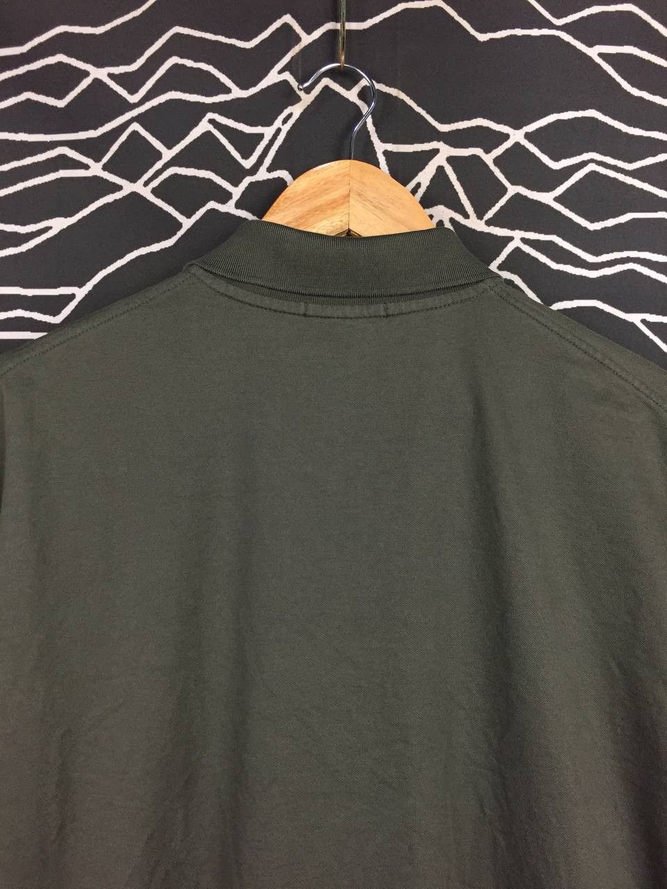 Jil Sander × Uniqlo Jil Sander +J Uniqlo Olive Green Minimalist Polo Tee Size XL Size US XL / EU 56 / 4 - 6 Thumbnail
