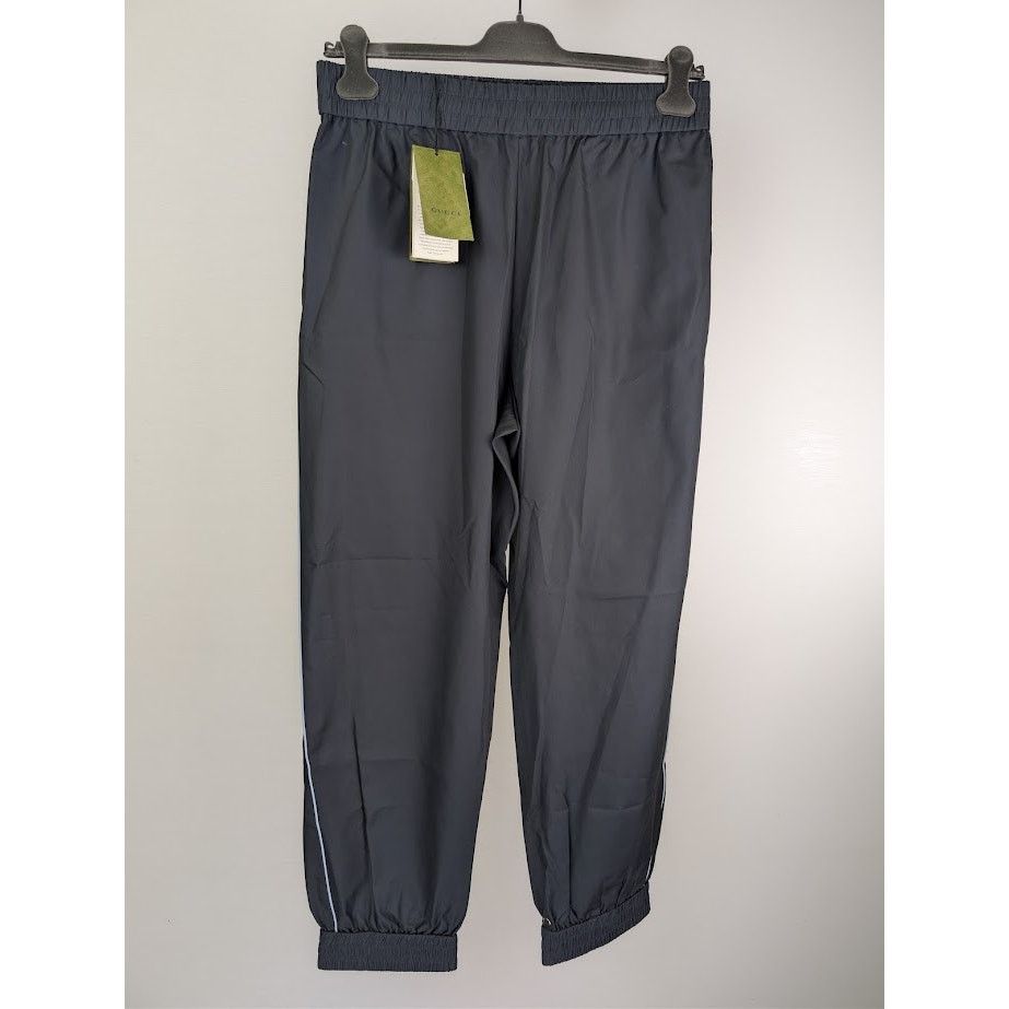 Gucci o1rshd1 Joggers & Sweatpants in Grey Blue Size US 34 / EU 50 - 2 Thumbnail